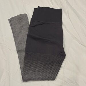 NUX Black and Gray Leggings